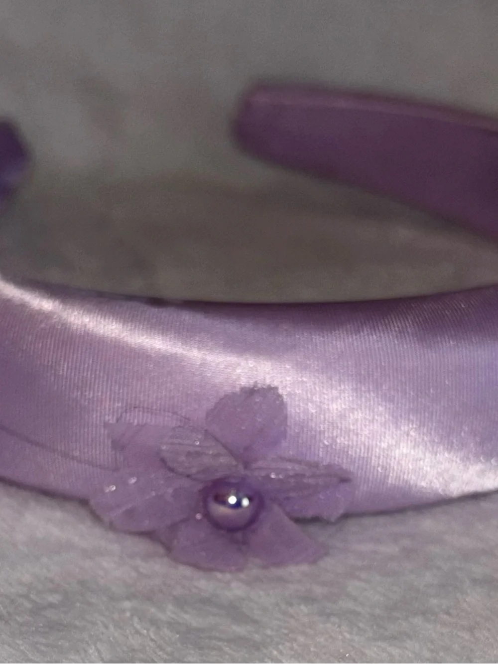 The Children's Place Lavender Purple Floral Tulle Dress